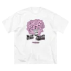 nidan-illustrationの“MAGI COURIER” pink #1 ビッグシルエットTシャツ