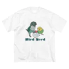 toritoridoriのBIRD NERD Big T-Shirt