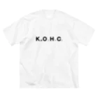 マサミツル商店のカゴシマオッサンズハンドボールクラブ（K.O.H.C.) ビッグシルエットTシャツ