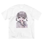 ¿^._.^の🤍 ビッグシルエットTシャツ