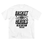 MessagEのBAKSET HEROES ビッグシルエットTシャツ