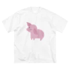 TONTONのOrganic Pig ビッグシルエットTシャツ