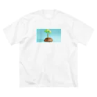 TERUQグッズのPalm Tシャツ Big T-Shirt