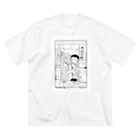 wadachi_abの恐竜坊主百景#1 ビッグシルエットTシャツ