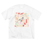 jiro_jiroの鯉の子 ビッグシルエットTシャツ