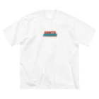 サンタモニカ　マイムのビックシルエット　ブルー ビッグシルエットTシャツ