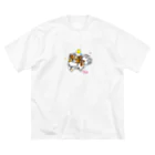 みみのお友達のトレちゃんグッズ ビッグシルエットTシャツ