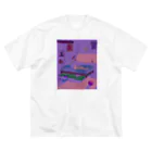 iuvaporのラスト ビッグシルエットTシャツ