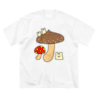 2Dうさぎの2Dうさぎ きのこ Big T-Shirt