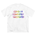 でおきしりぼ子の実験室のCOVID-19_ワクチン完全接種済み Big T-Shirt