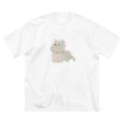 #AKiRAのとある北海道のzakiねこ ビッグシルエットTシャツ