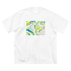 七のものうるとこの夏ぽい ビッグシルエットTシャツ