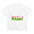 Suuu Hamのちゅーりっぷ ビッグシルエットTシャツ