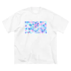 KUUMAROのドット水玉2 ビッグシルエットTシャツ