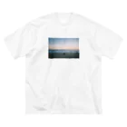 kyari dolphinのsea Tシャツ Big T-Shirt