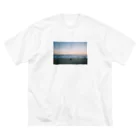 kyari dolphinのsea Tシャツ ビッグシルエットTシャツ