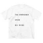 hacoのThe sun shines upon all alike. ビッグシルエットTシャツ