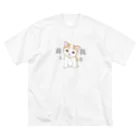 nya-mew（ニャーミュー）の我を養え Big T-Shirt