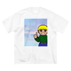 ナチュラルサトシのめへの現場のとっちゃ(やさしいイケメン) Big T-Shirt