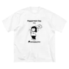 MUSUMEKAWAIIの0620「ペパーミントの日」 ビッグシルエットTシャツ