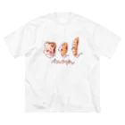 ミオリのパンのゆうれい ビッグシルエットTシャツ