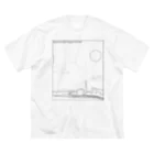 ご当地Tシャツ屋さん⁑HOMETOWN-Tshirtの福岡　FUKUOKA　CITY　T ビッグシルエットTシャツ