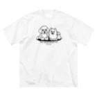 イラスト MONYAAT のToypoo ＆Pome A ビッグシルエットTシャツ