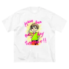 a-stilbe (アスチルベ)のHave fun every day together! Big T-Shirt