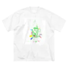 ナナイロトイロのグリーンロケット Big T-Shirt