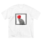 thouの猫とリンゴ ビッグシルエットTシャツ