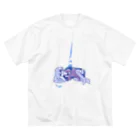 桜兎なぎのおやすみなぎくん-透明- ビッグシルエットTシャツ