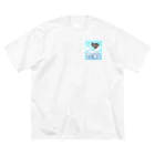 ドッグケアサロンジュノのジュノくん ビッグシルエットTシャツ