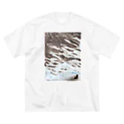 白山の山ショップの川を行くカモ Big T-Shirt