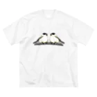 Coo-birdのはしぶとがら＆こがら Big T-Shirt