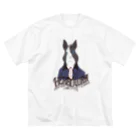 MalenkyのHerbovora02 ビッグシルエットTシャツ