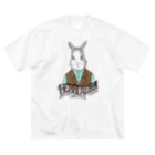 MalenkyのHerbovora03 ビッグシルエットTシャツ