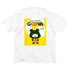 やまんか商店のGOOVAふれんず（ジョージ） ビッグシルエットTシャツ