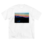 seaのモルゲン北アルプス ビッグシルエットTシャツ