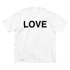 TOKYO LOGOSHOP 東京ロゴショップのLOVE-ラブ- ビッグシルエットTシャツ