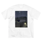 ん。のThe night ビッグシルエットTシャツ