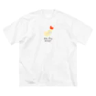 ぬるまゆのエビフライアウェイ ビッグシルエットTシャツ