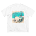 おやすみの夏の思い出 ビッグシルエットTシャツ