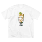 mofusandの肉球堪能パフェ Big T-Shirt