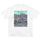 Msto_market a.k.a.ゆるゆる亭のPeppermint milk club ビッグシルエットTシャツ