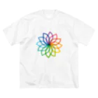 CHARACTOYのColor Flower ビッグシルエットTシャツ