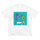 圧倒的芸術SHOPのネコ Big T-Shirt