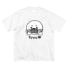 キュウちゃんのおみせやさんのkyuu（アザラシのキュウちゃん）（BIG） 루즈핏 티셔츠