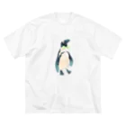 山田デイジーのおめかしペンギン ビッグシルエットTシャツ