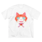 sanasanaのBlueeyes Cat ビッグシルエットTシャツ