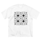 シチナツの眼球華 ビッグシルエットTシャツ